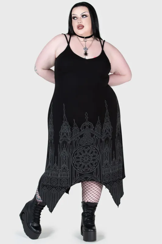Unholy Oath Maxi Dress [PLUS] sold by Killstar