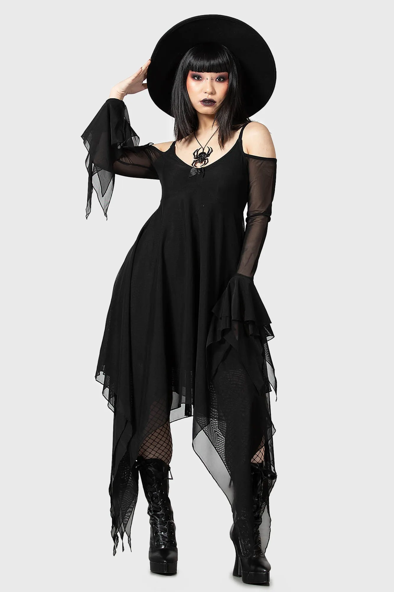 Omen Crush Dress sold by Killstar