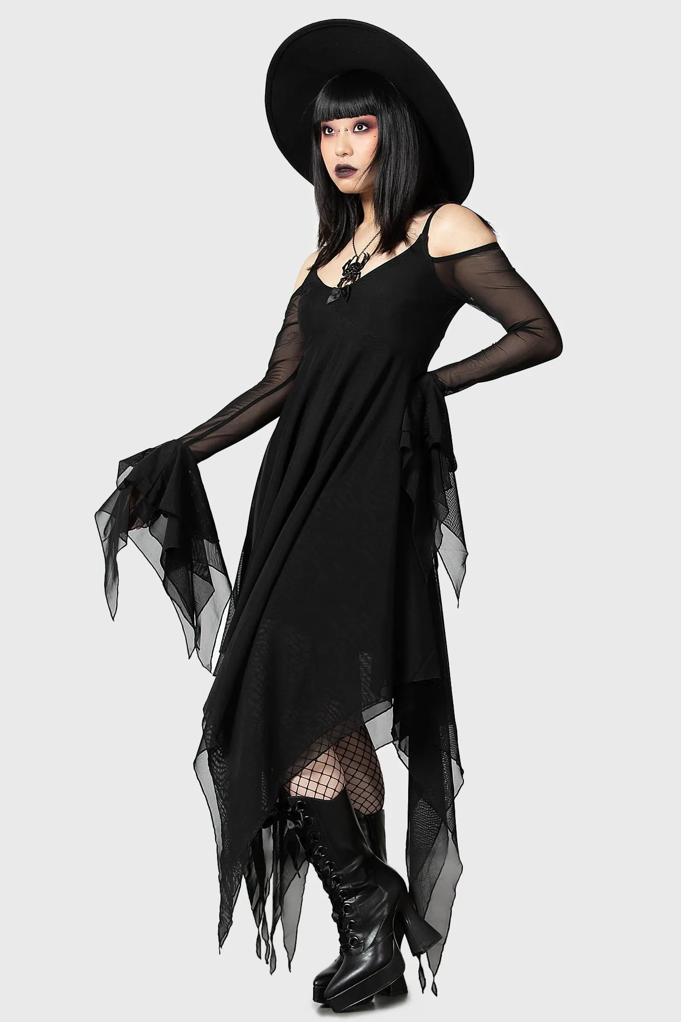 Omen Crush Dress sold by Killstar product image thumbnail 2