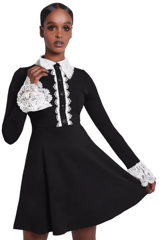 Blessed Be Collar Dress [B] - Resurrect sold by Killstar