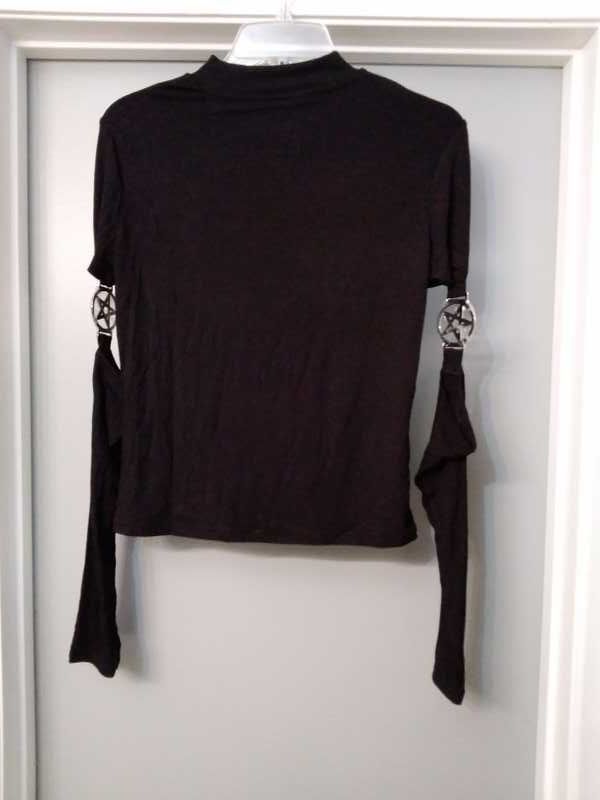 Demoness Crop Top Resurrect sold by Killstar product image thumbnail 5