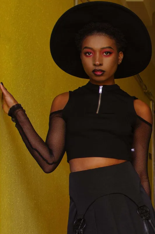 Salome Long Sleeve Top - Resurrect sold by Killstar