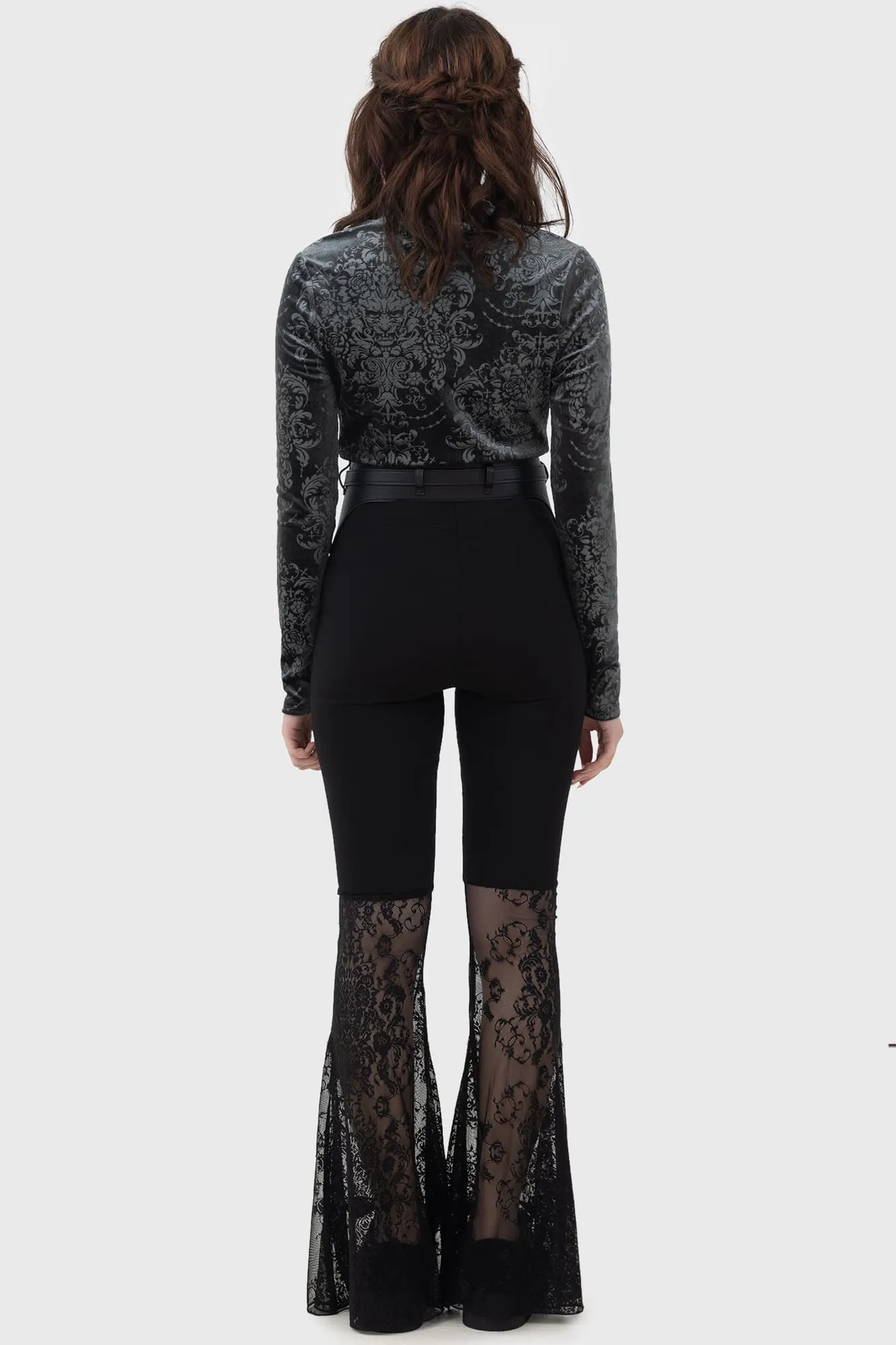 Vigil Crop Top sold by Killstar product image thumbnail 4