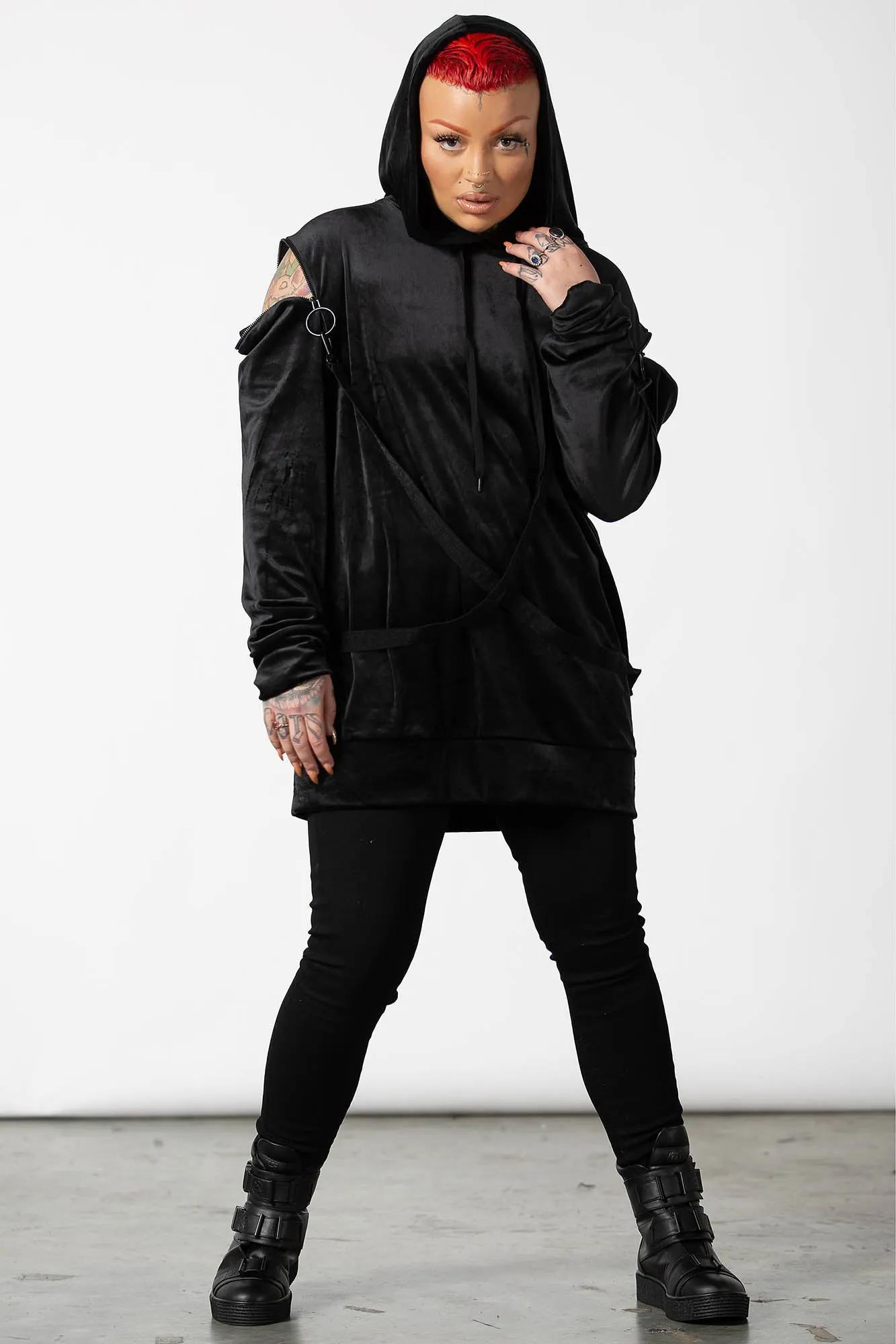 In A State Pull-Over Hoodie sold by Killstar product image thumbnail 5