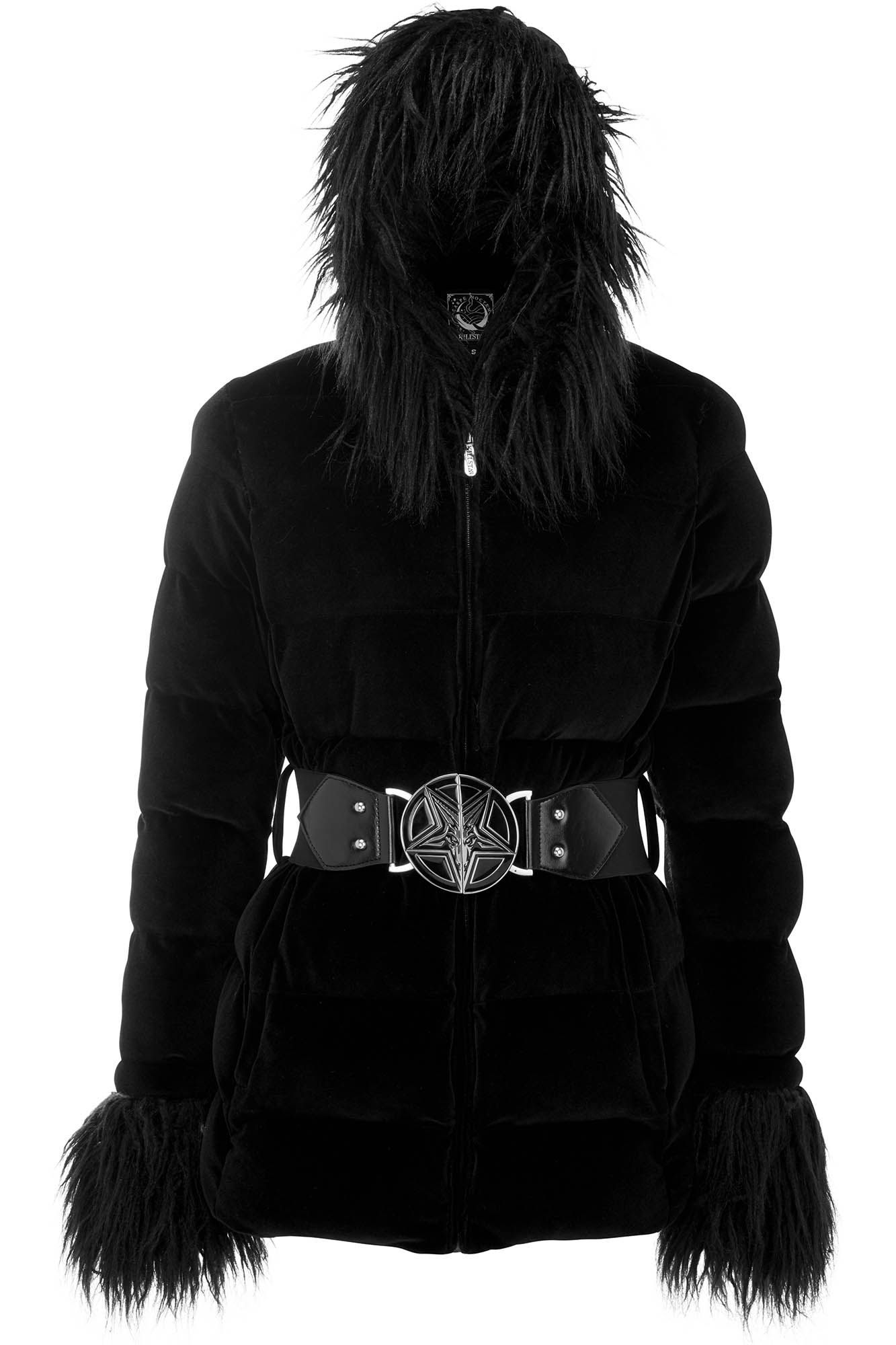 Gates Of Hell Hooded Coat Resurrect sold by Killstar product image thumbnail 4