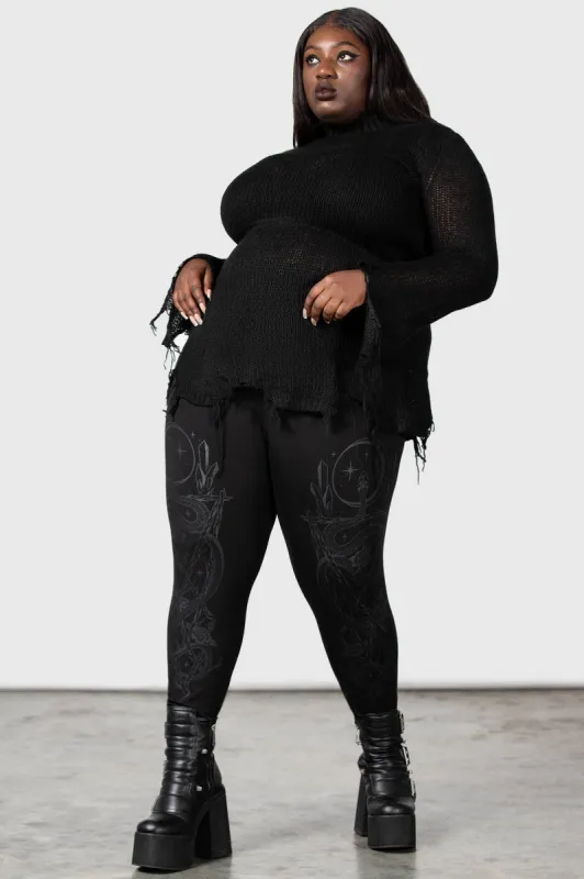 Faylinn Sweater [PLUS] sold by Killstar