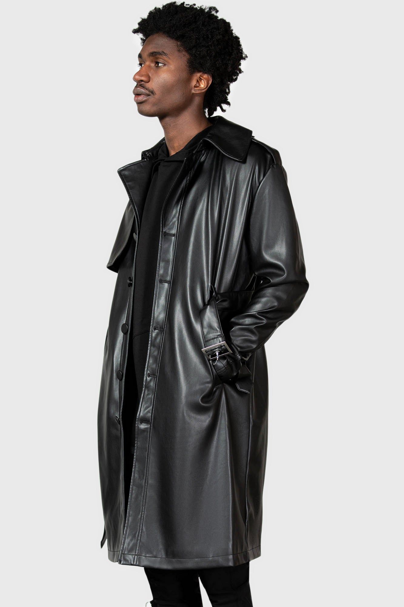 Skater Trench Coat sold by Killstar product image thumbnail 4