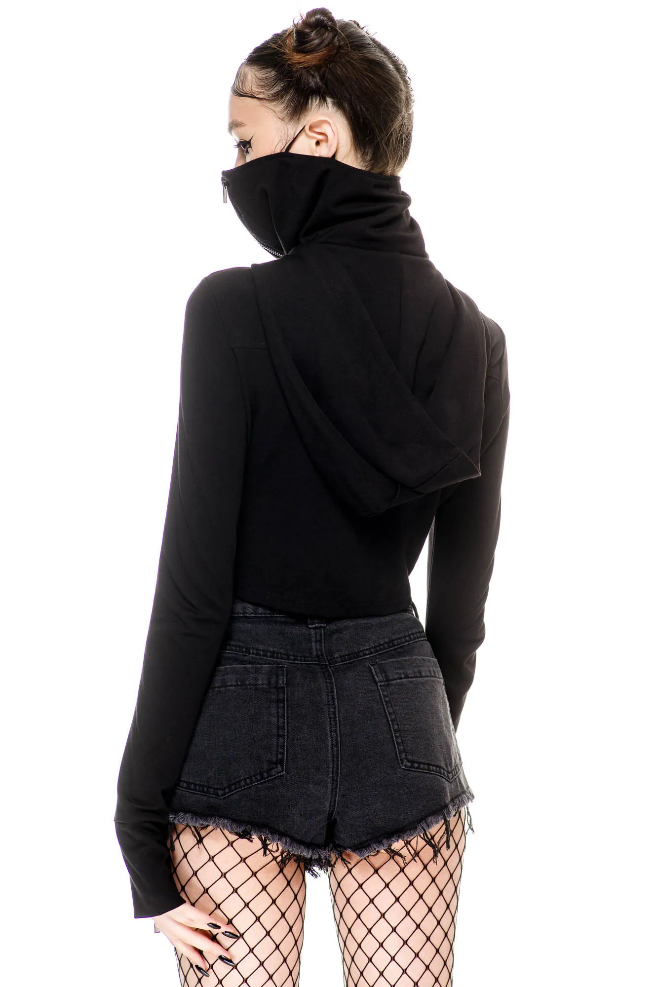 Rogue Masked Hoodie sold by Killstar product image thumbnail 4