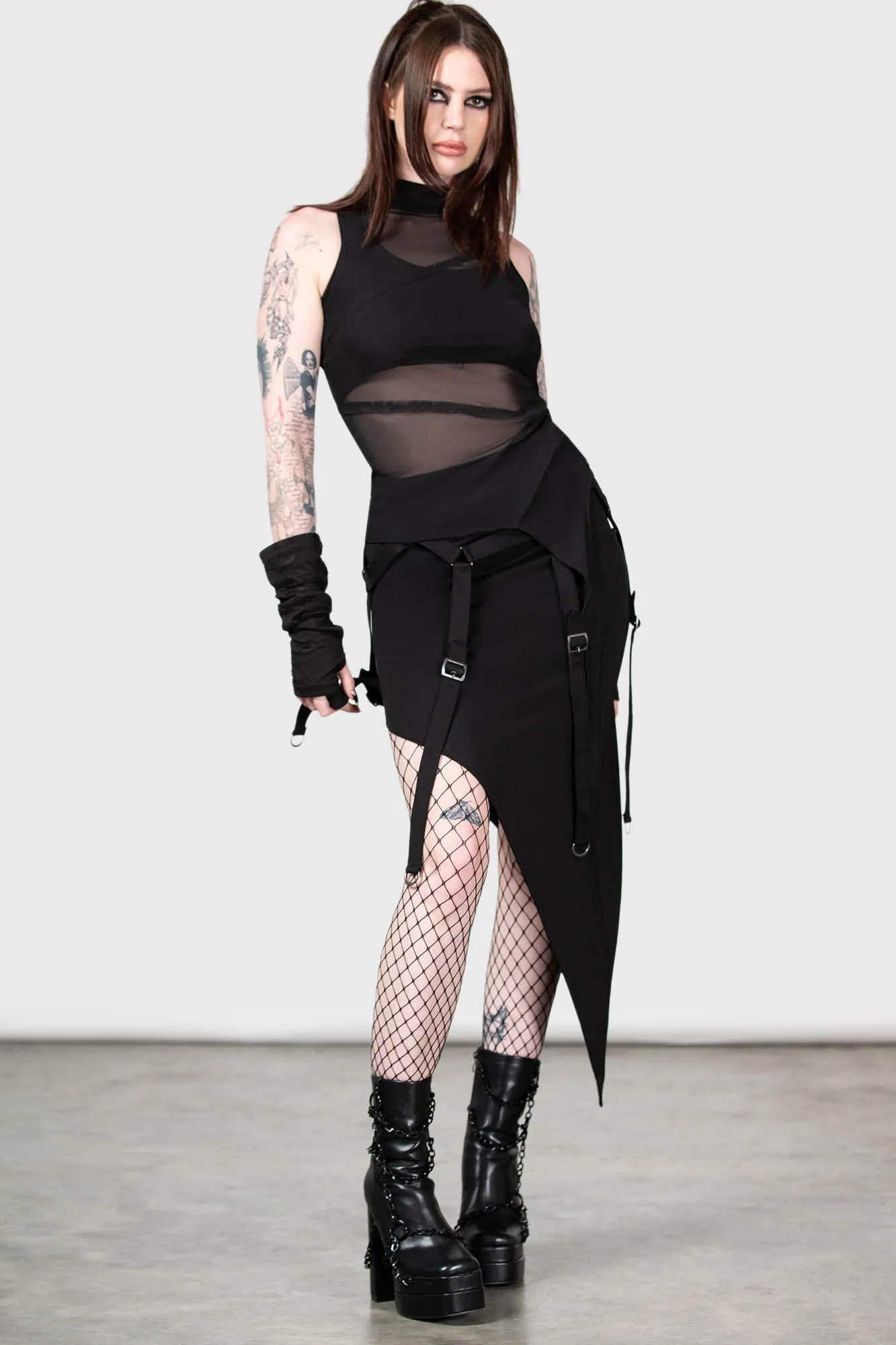 Johana High Neck Top sold by Killstar product image thumbnail 3