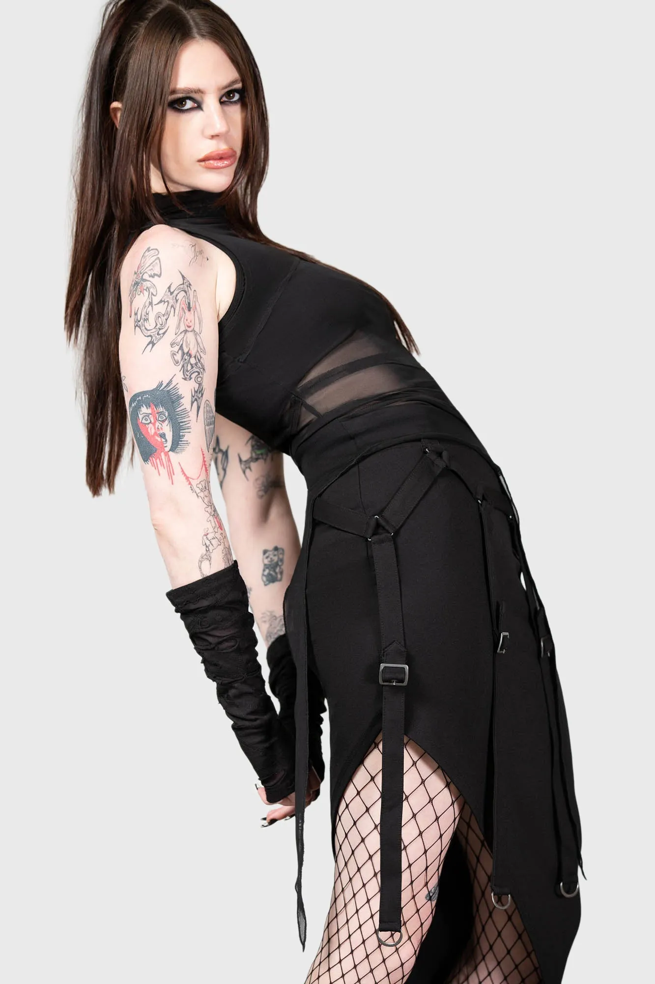 Johana High Neck Top sold by Killstar product image thumbnail 2