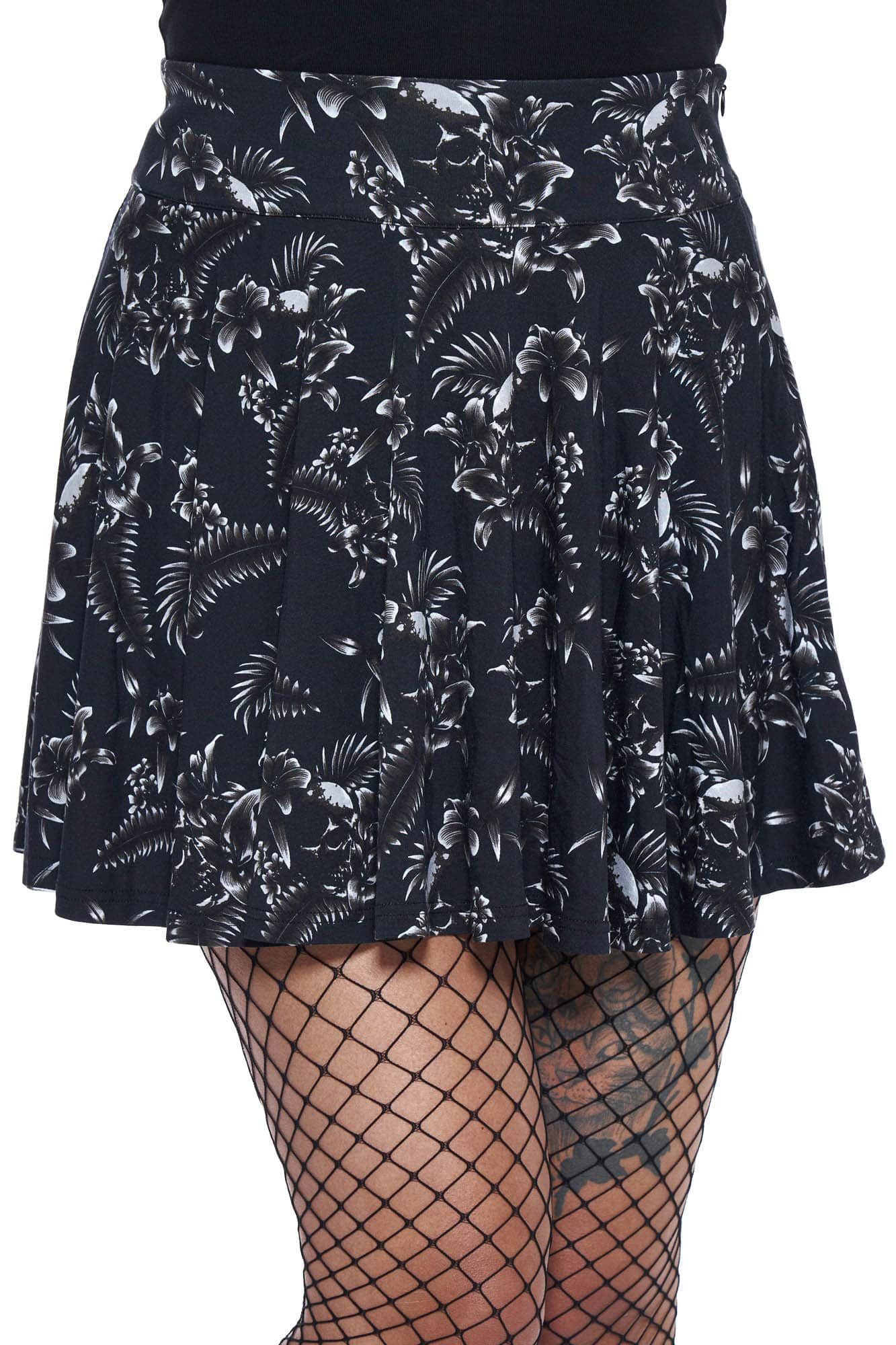 Feelin' Nauti Skater Skirt Resurrect sold by Killstar