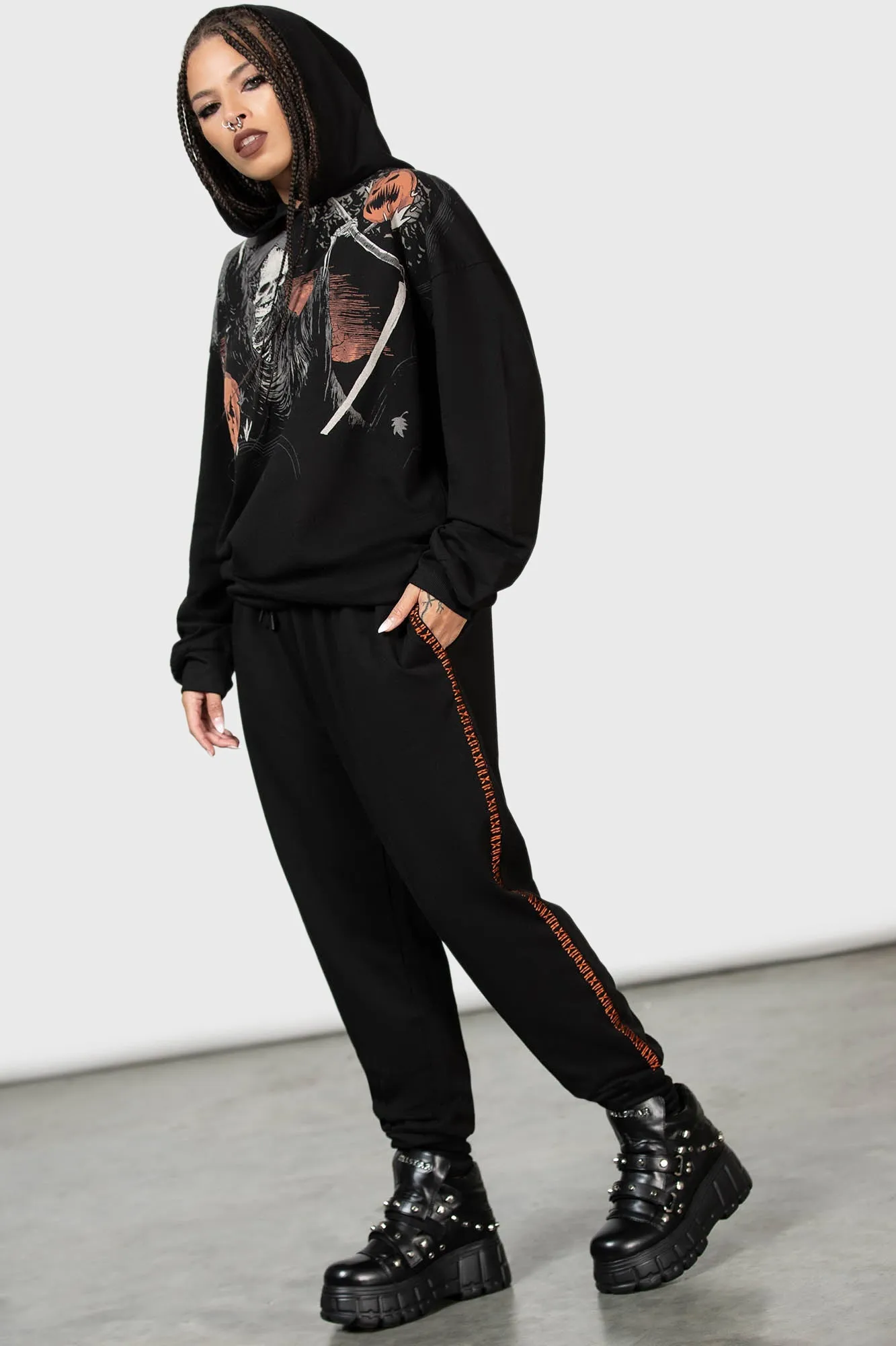 Reaping Time Joggers sold by Killstar product image thumbnail 3