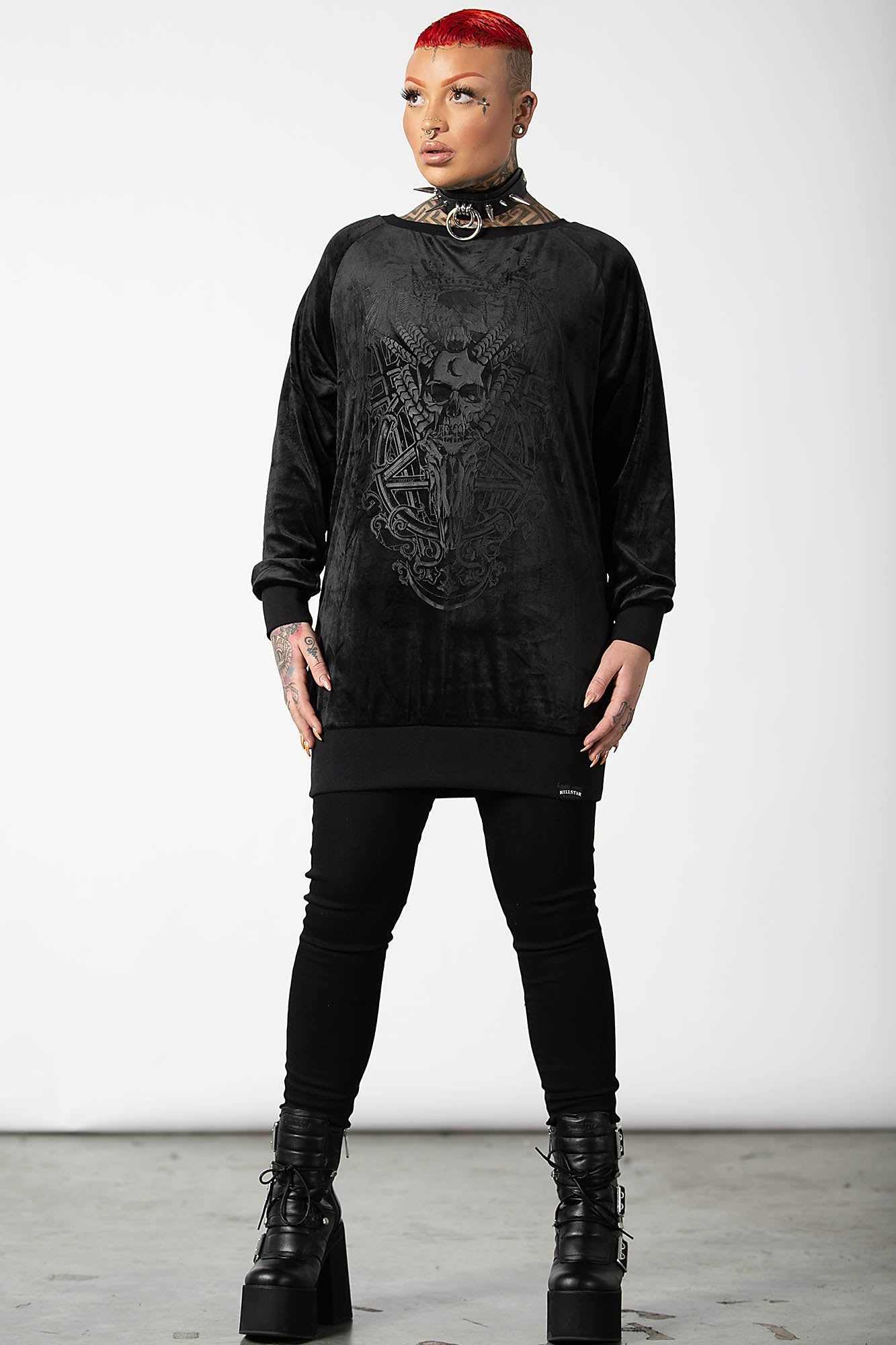 Survival Mode Sweater sold by Killstar product image thumbnail 2