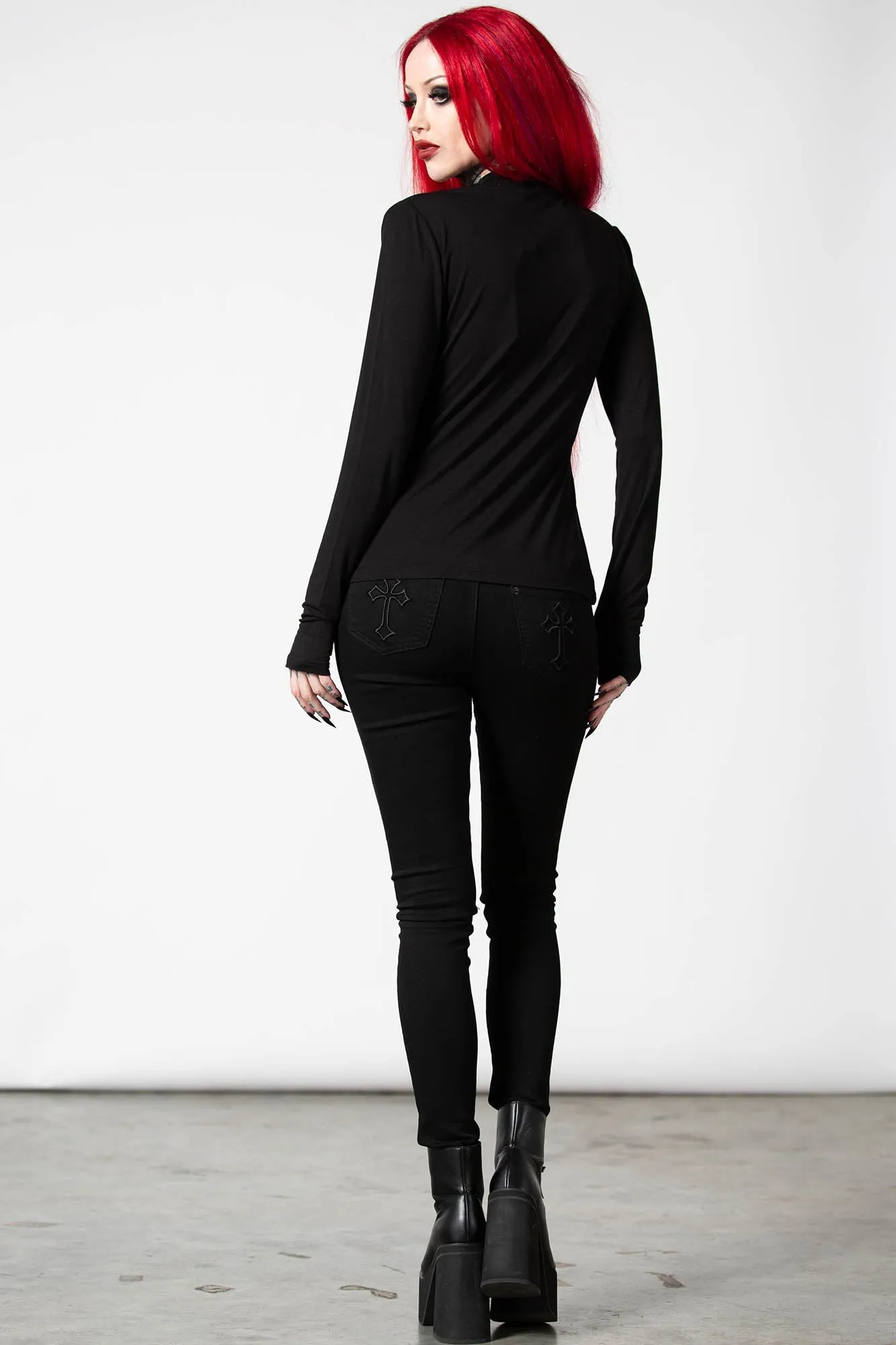Pogo Long Sleeve Top sold by Killstar product image thumbnail 2