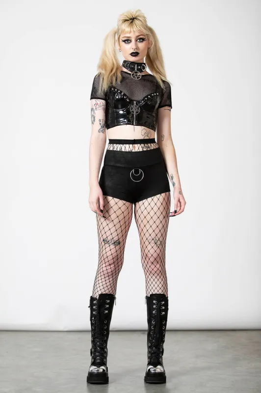 Britta Corset Top sold by Killstar