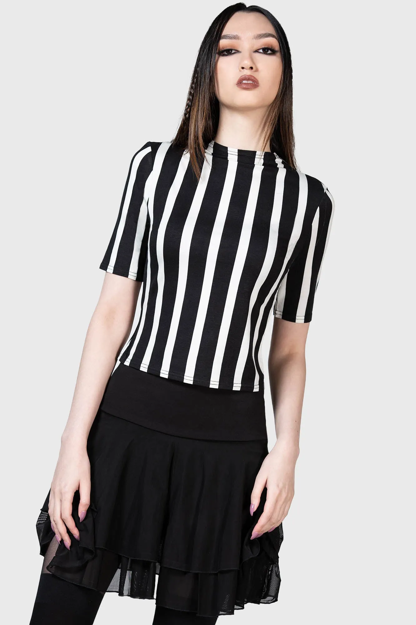 Zowie Crop Top sold by Killstar product image thumbnail 2