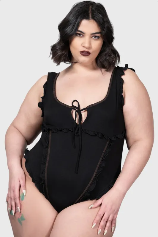 Moon's Madness Bodysuit [PLUS] sold by Killstar