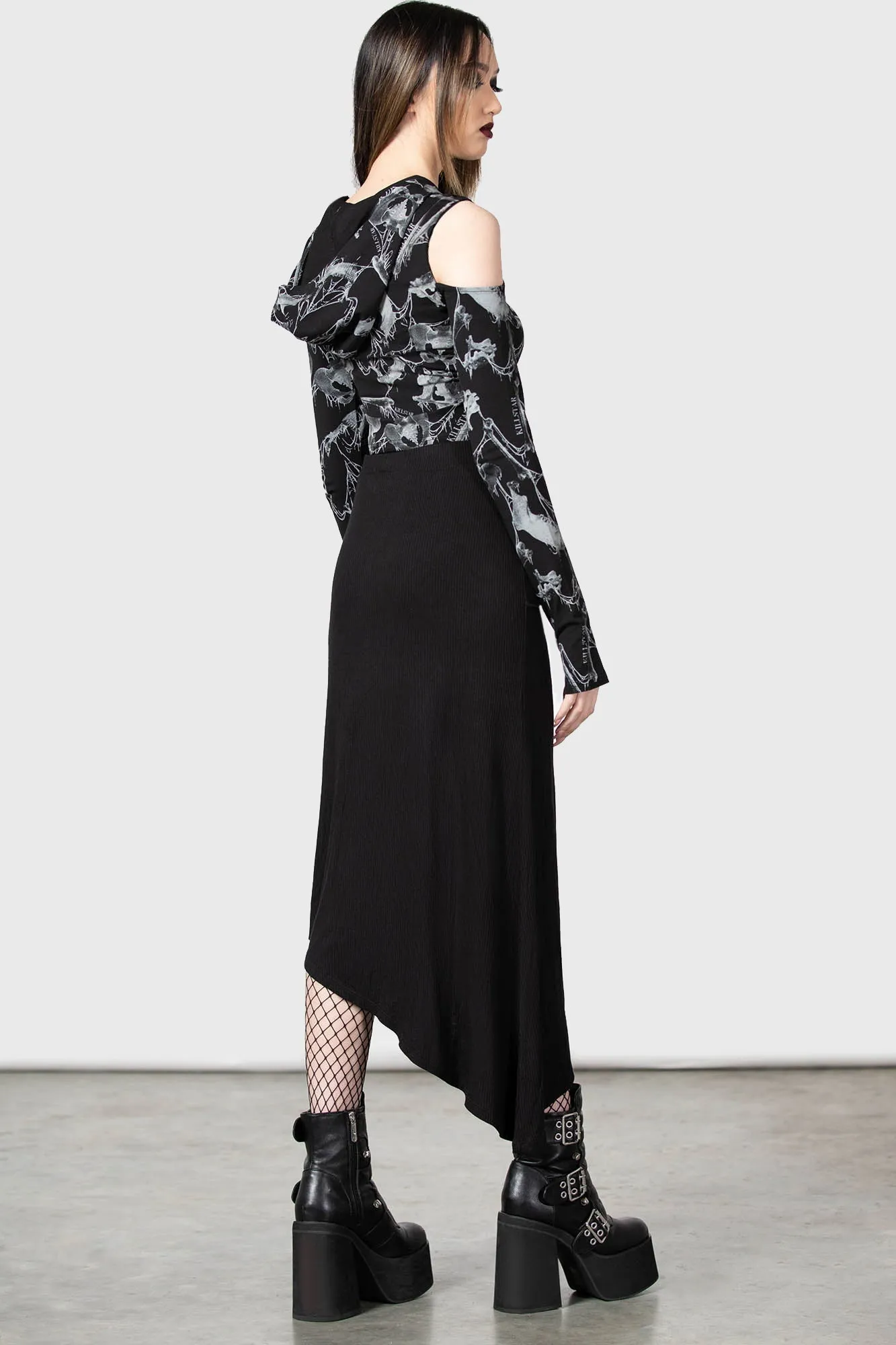 Catacombs Creatures Hooded Top sold by Killstar product image thumbnail 5