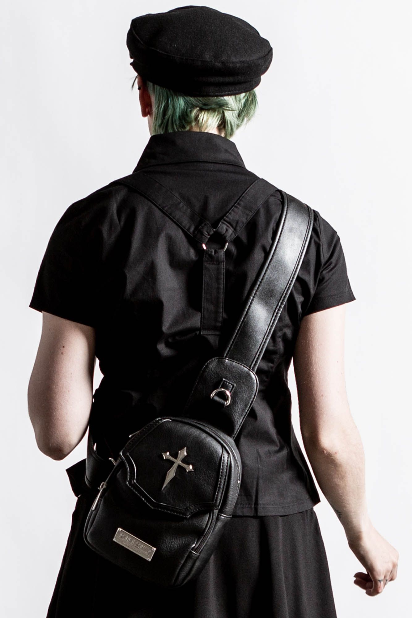 I Am The Night Sling Bag Resurrect sold by Killstar