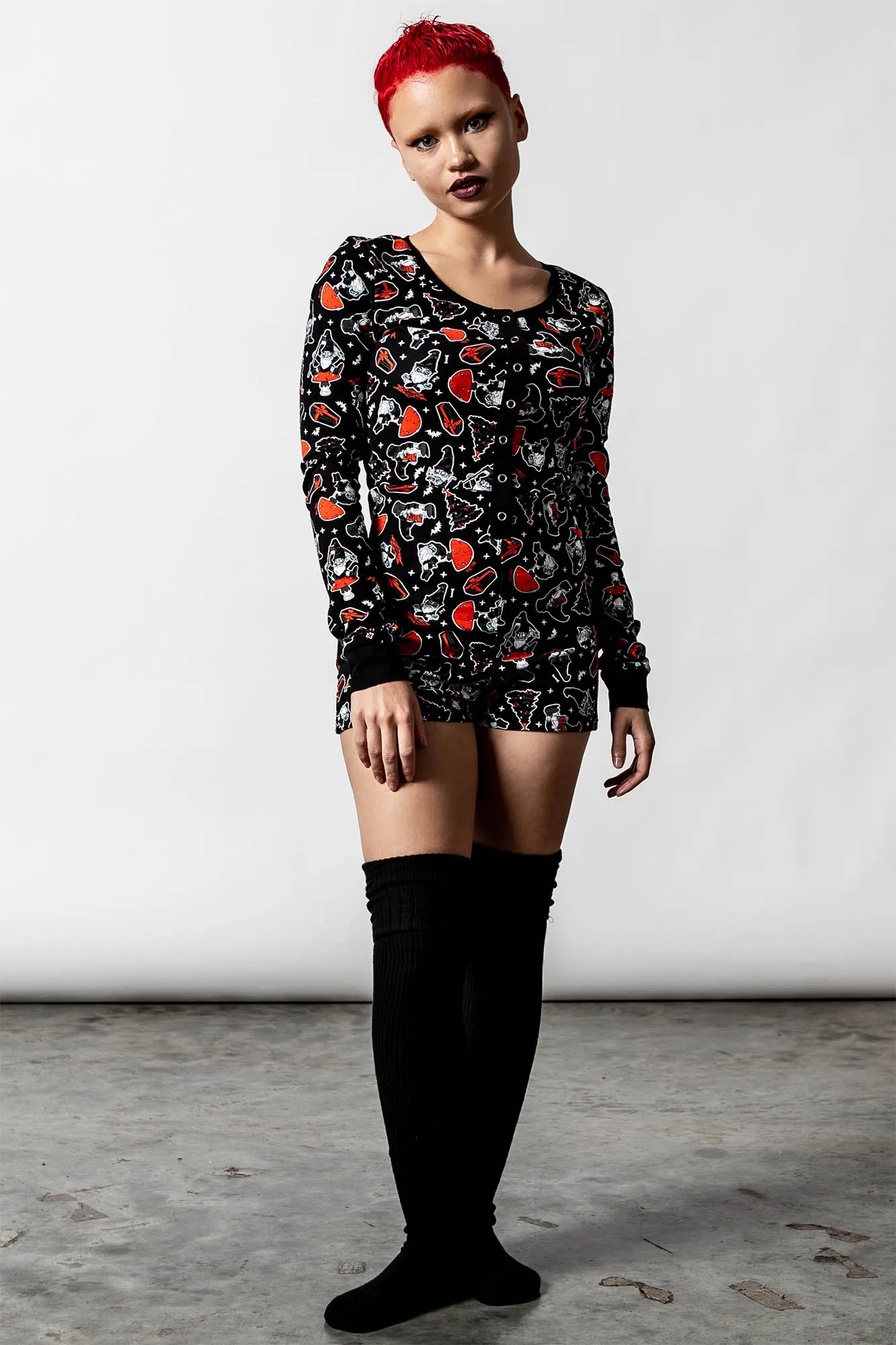 Gnomies Playsuit sold by Killstar product image thumbnail 2