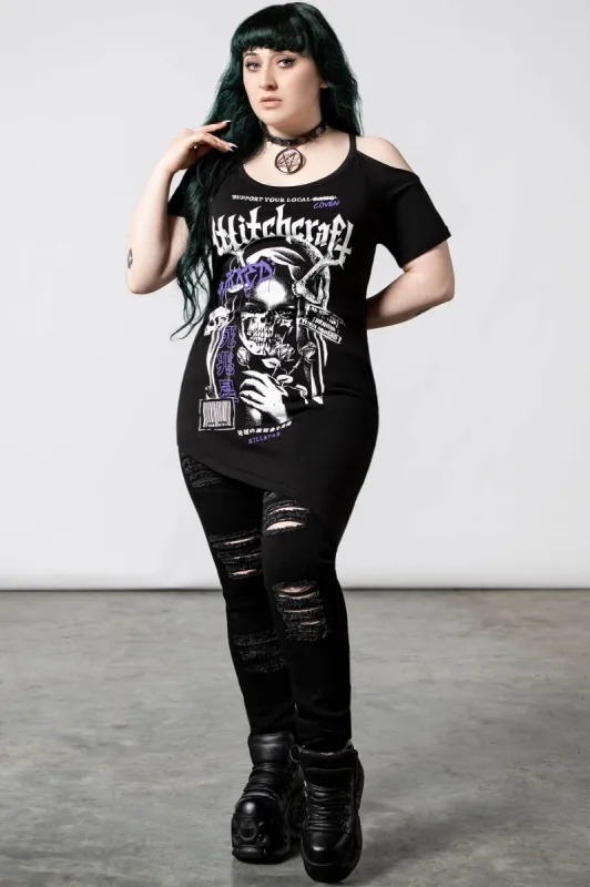 Local Coven Cut Top sold by Killstar