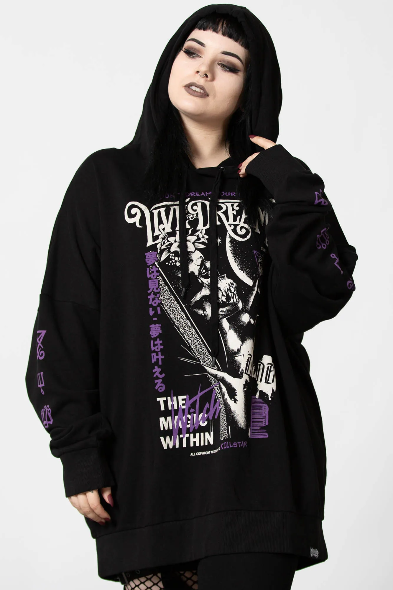 Dream Oversized Hoodie sold by Killstar