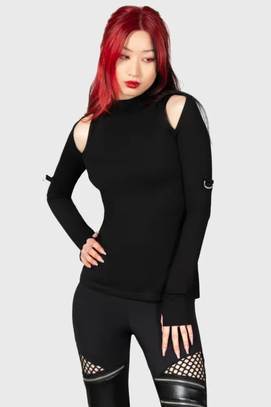 Nebula Long Sleeve Top sold by Killstar