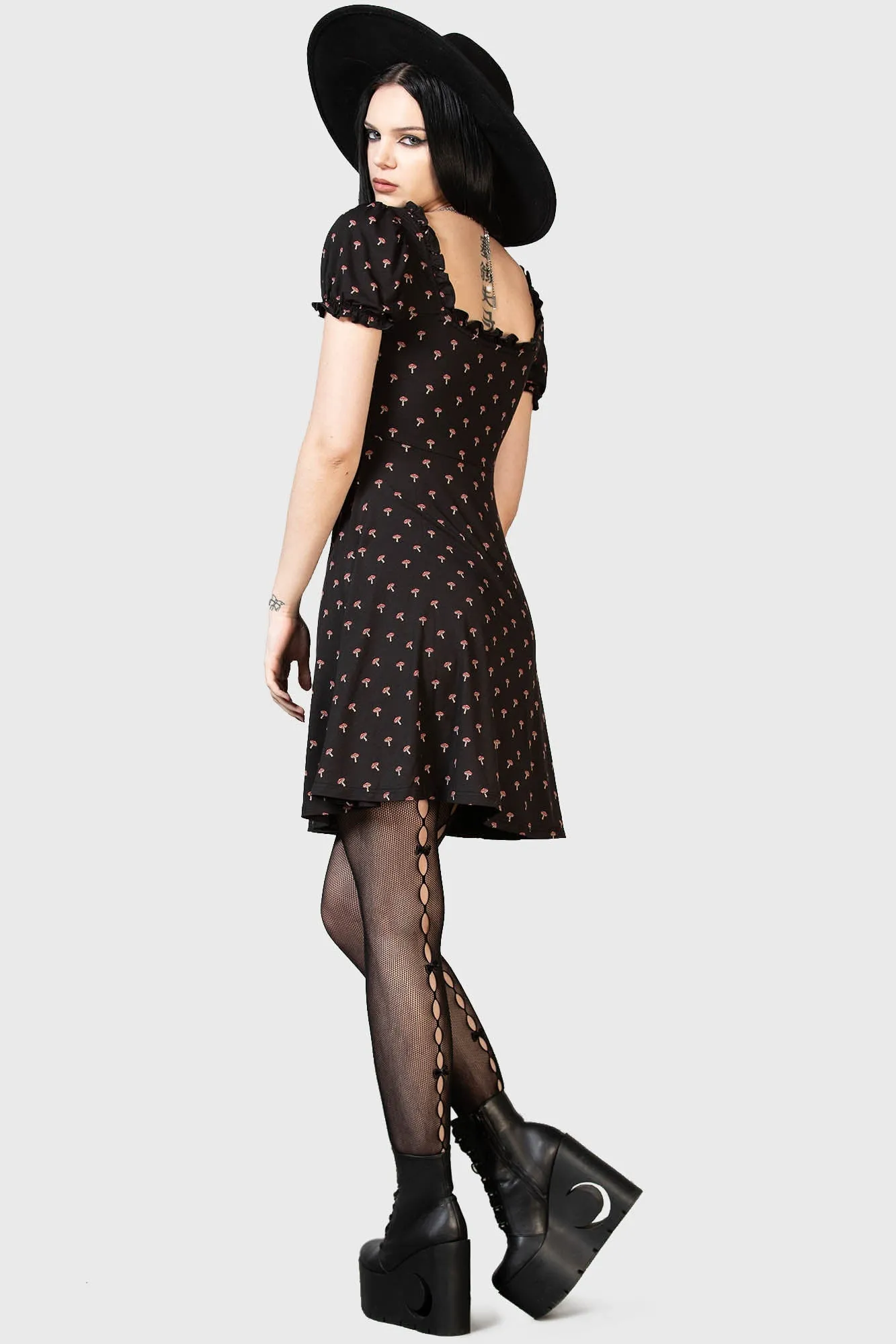 Poisonpie Mini Dress sold by Killstar product image thumbnail 5