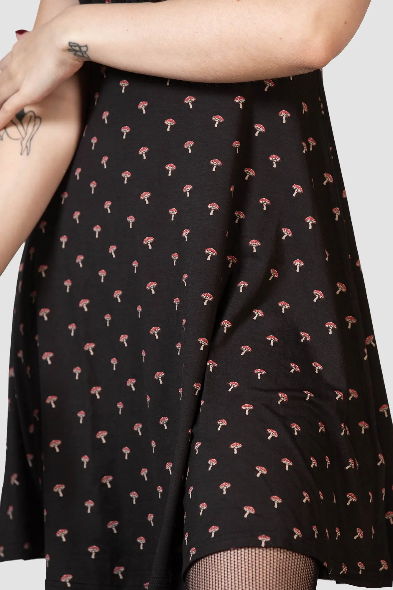 Poisonpie Mini Dress sold by Killstar product image thumbnail 2