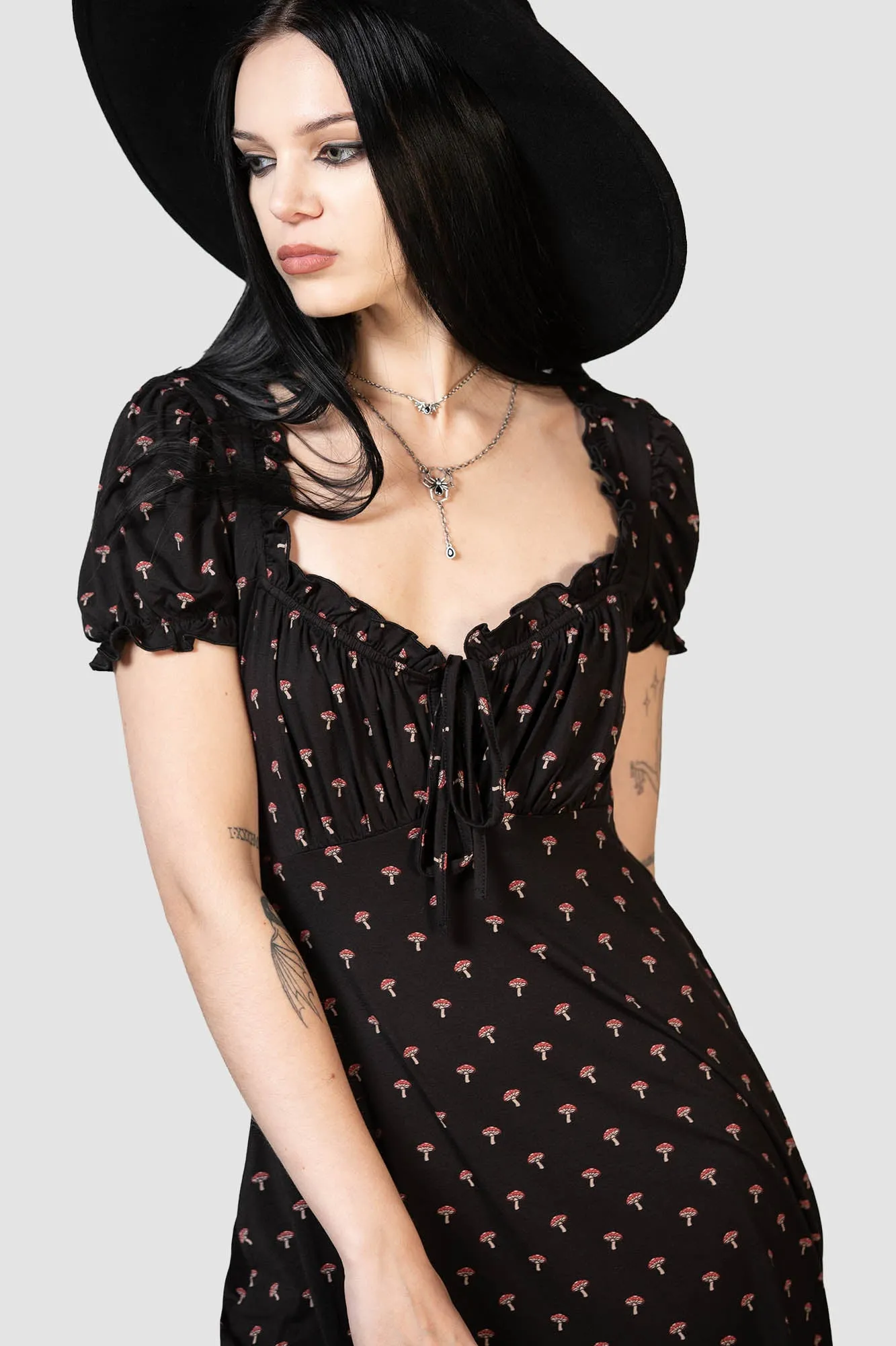 Poisonpie Mini Dress sold by Killstar product image thumbnail 4