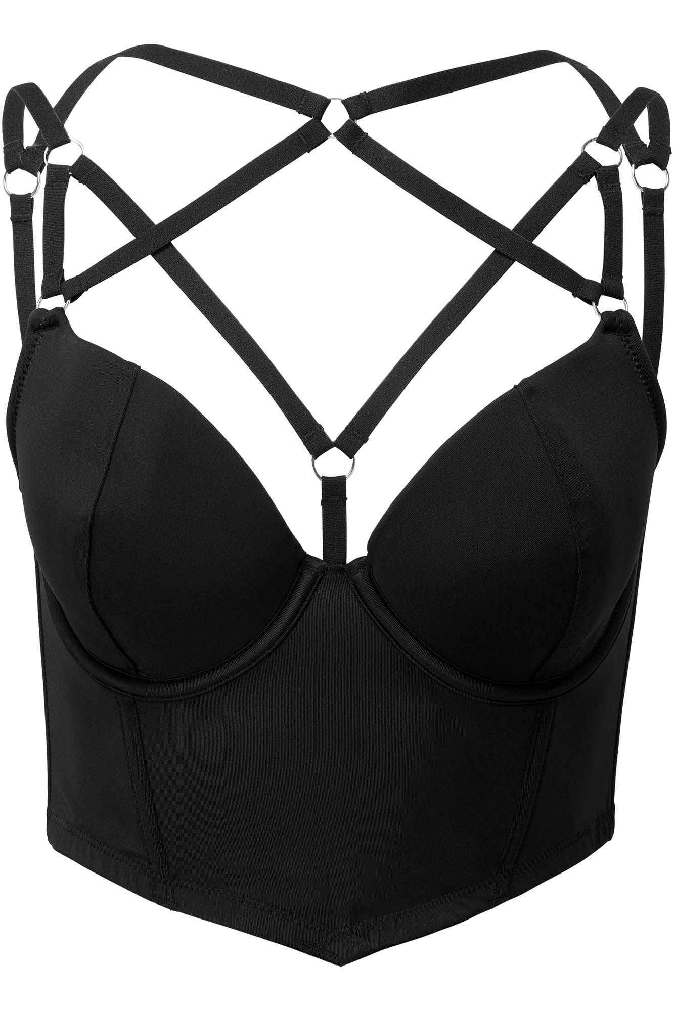 Cage Effect Bra Resurrect sold by Killstar product image thumbnail 4