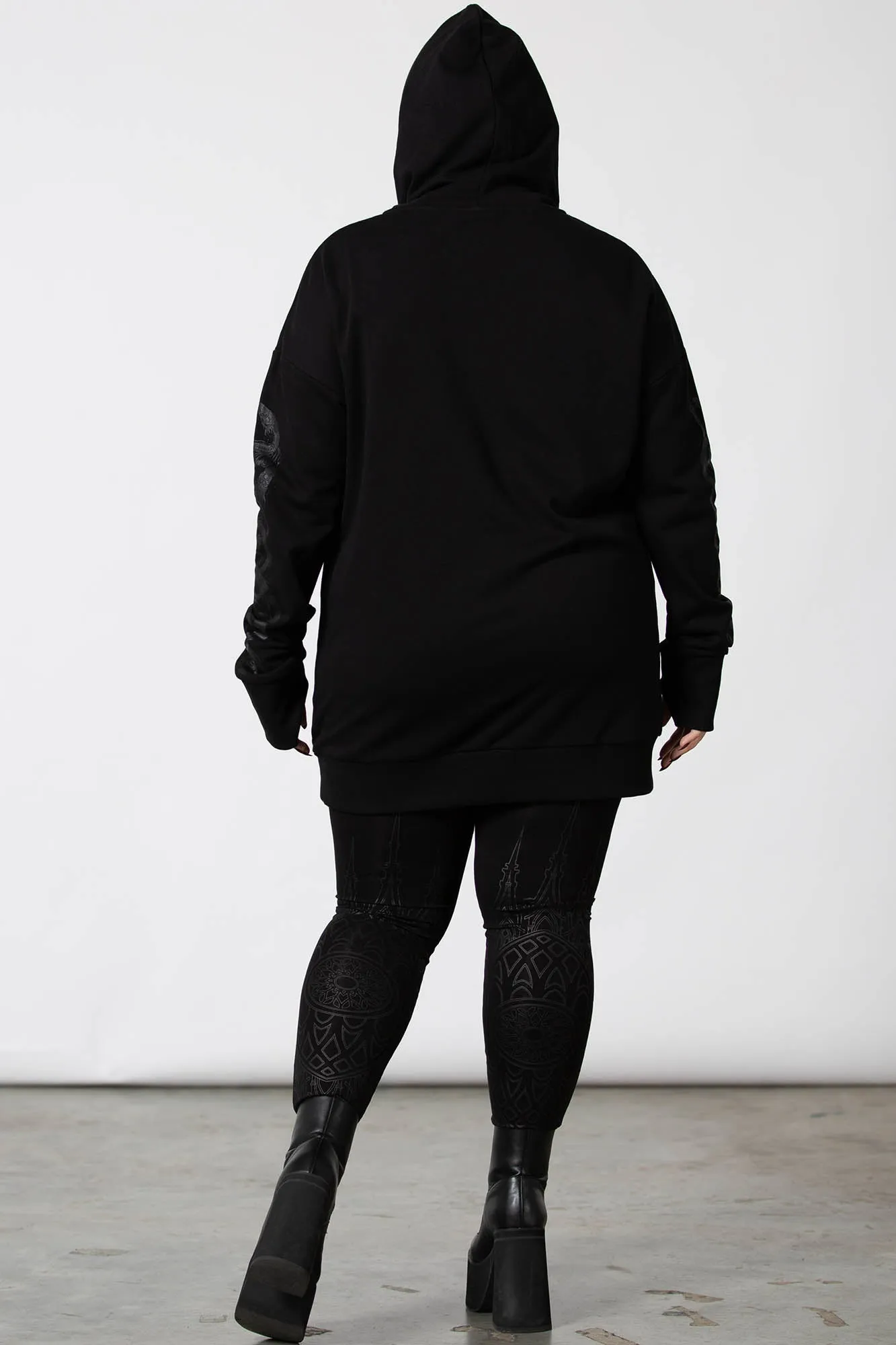 Damned Hoodie sold by Killstar product image thumbnail 3