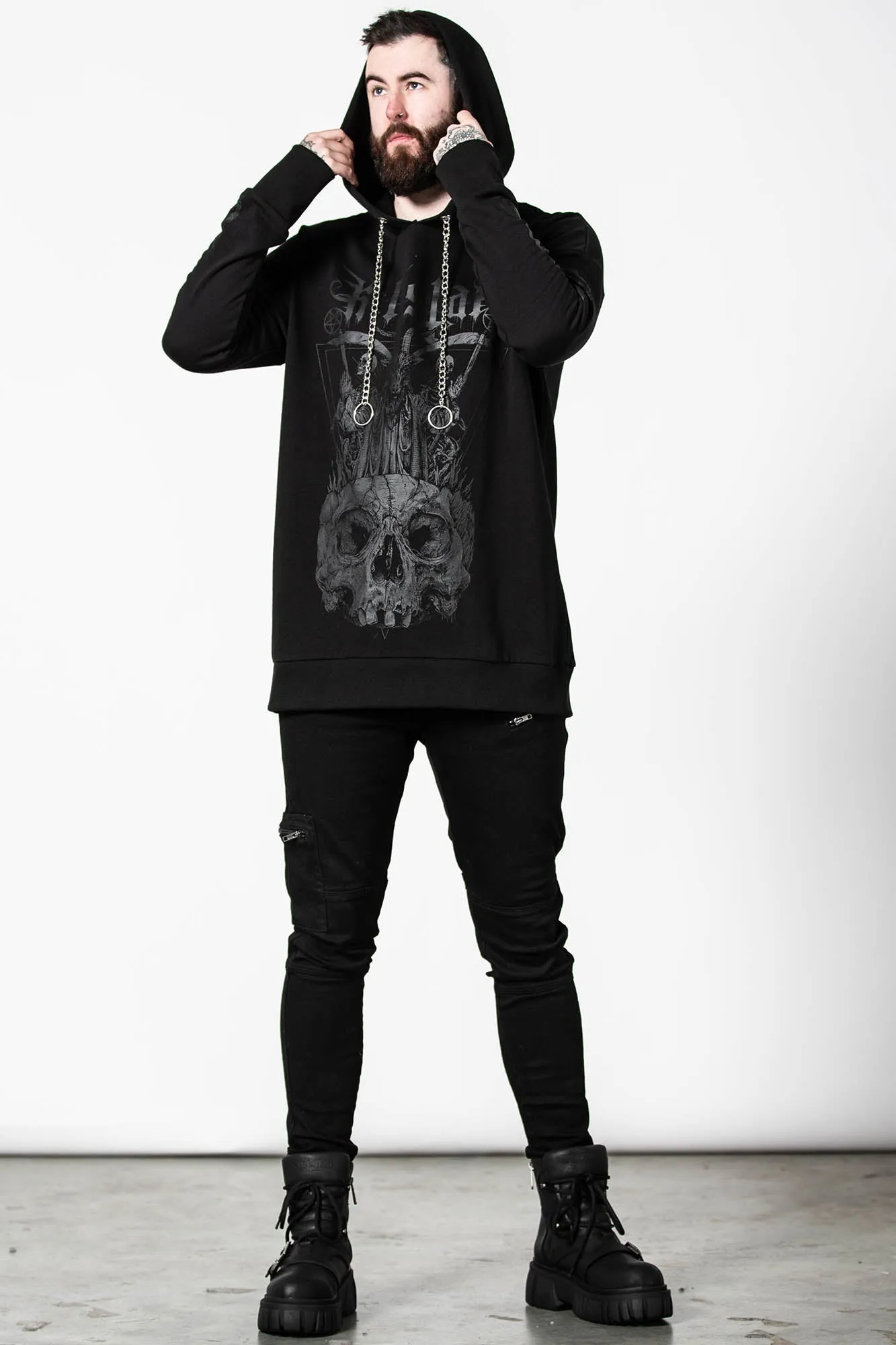 Damned Hoodie sold by Killstar product image thumbnail 4