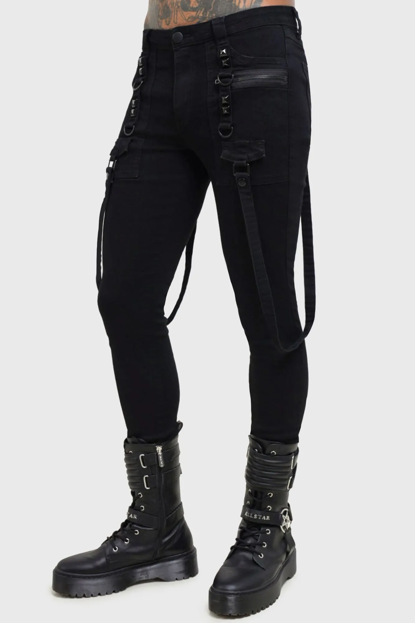 Kihilist Bondage Trousers sold by Killstar product image thumbnail 4
