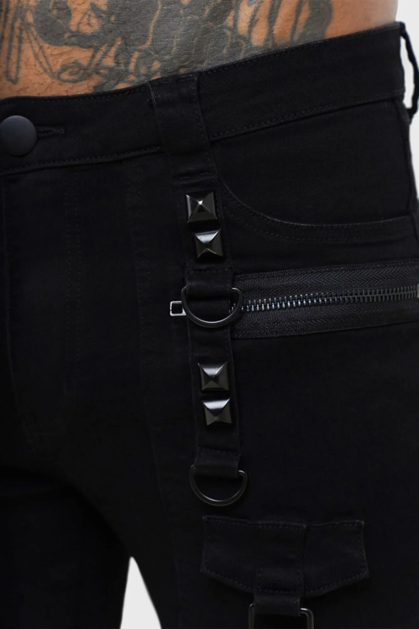 Kihilist Bondage Trousers sold by Killstar product image thumbnail 2