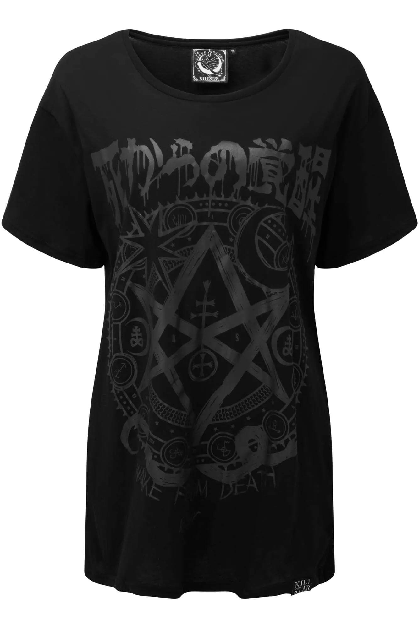 Wake From Death Relaxed Top - Resurrect sold by Killstar product image thumbnail 4