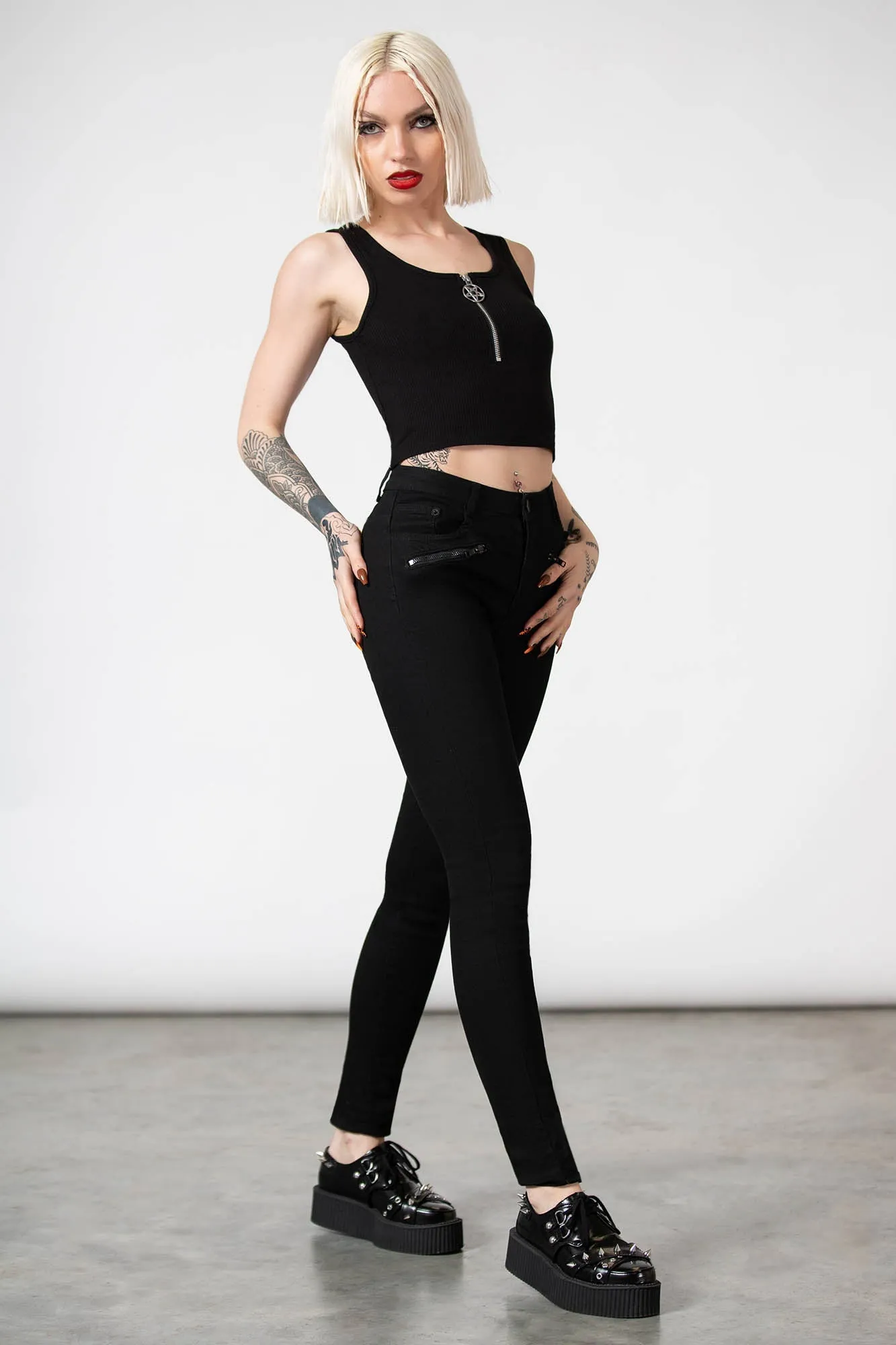 Mortem Rib Top sold by Killstar product image thumbnail 2