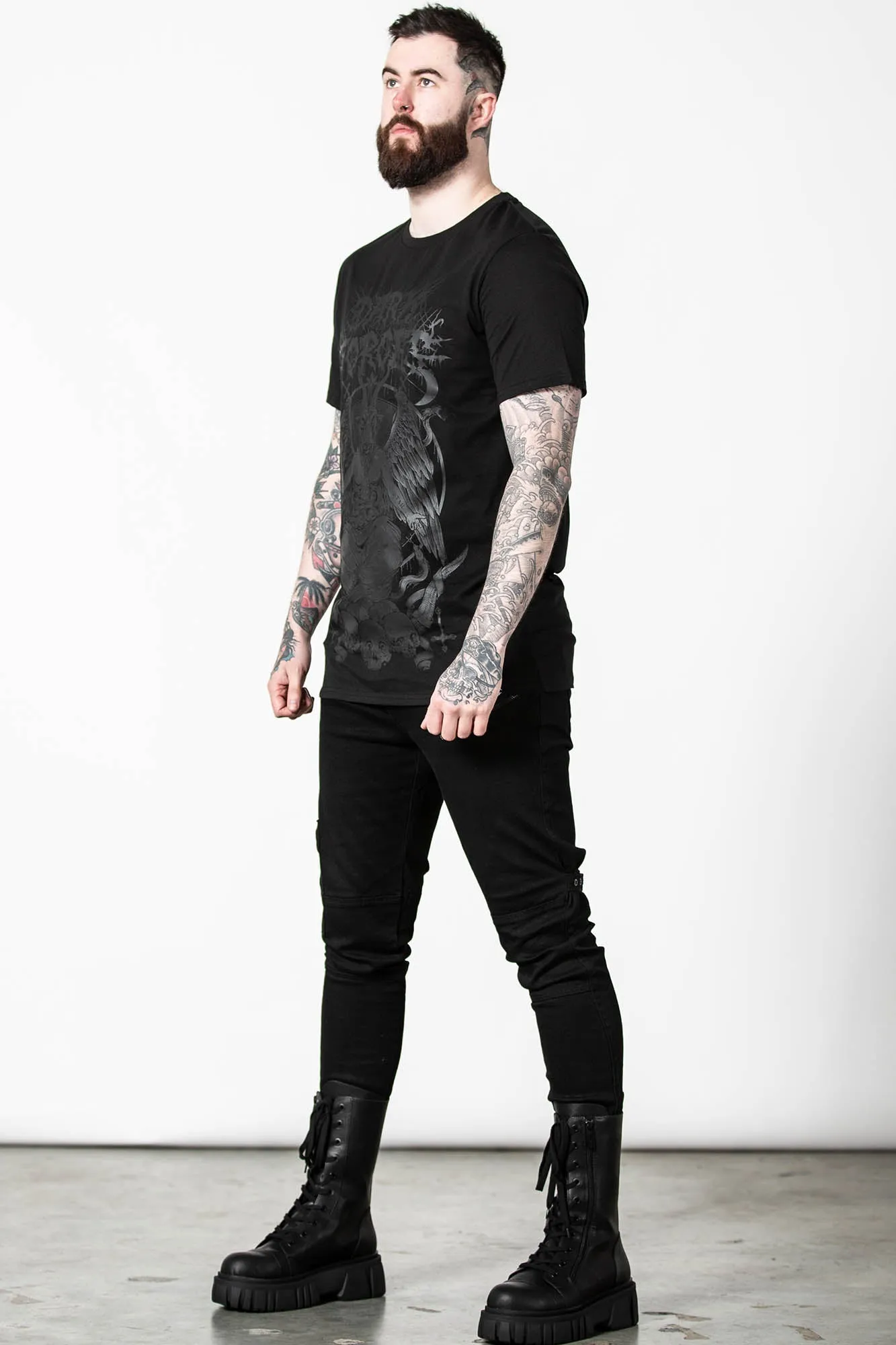 Dark Forces T-Shirt sold by Killstar product image thumbnail 4