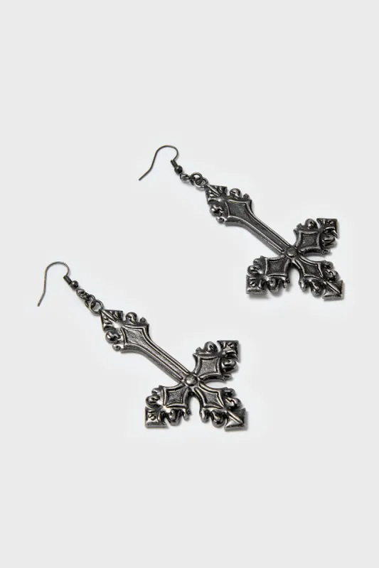 Crossed Fates Earrings sold by Killstar