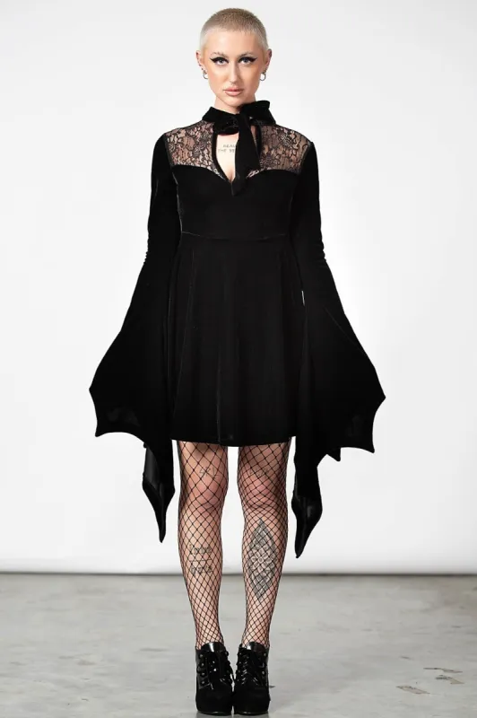 Grimina Velvet Sorcery Dress sold by Killstar