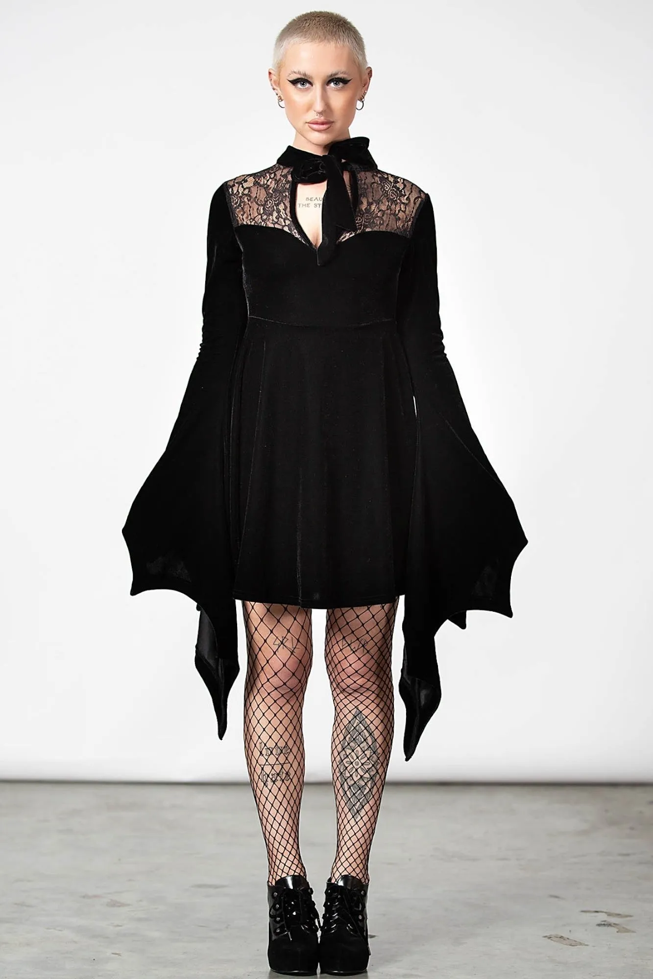 Grimina Velvet Sorcery Dress sold by Killstar