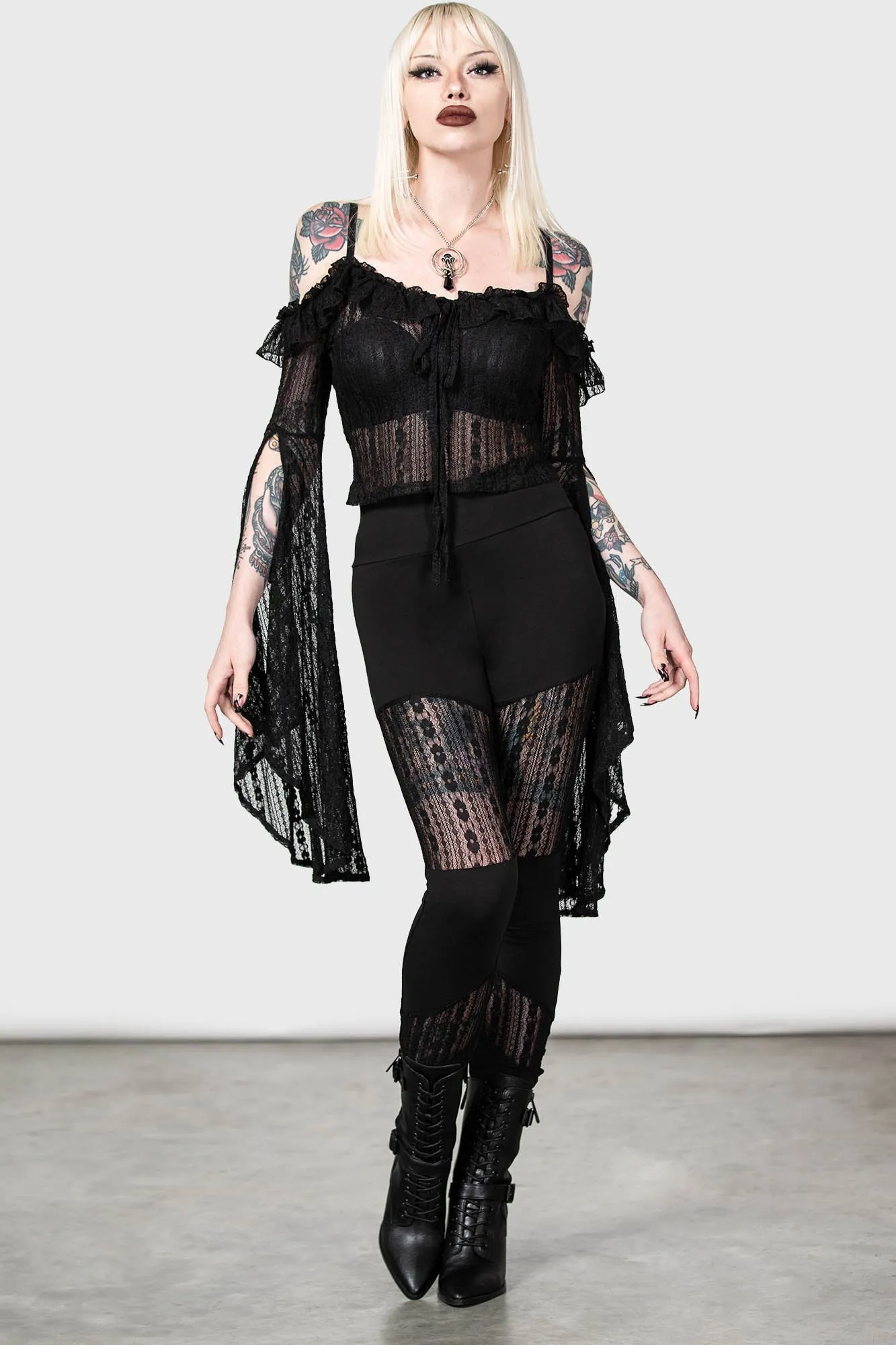 Alvaro Leggings sold by Killstar product image thumbnail 3