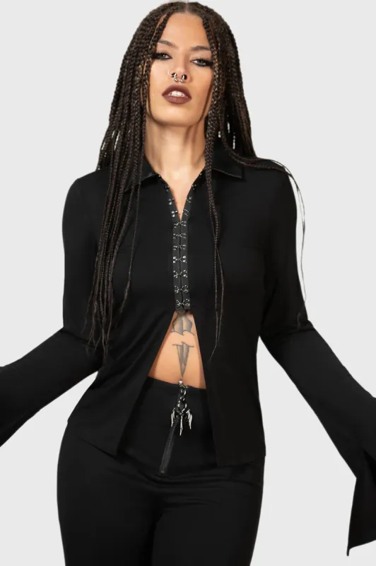 Vamp Fatale Shirt sold by Killstar