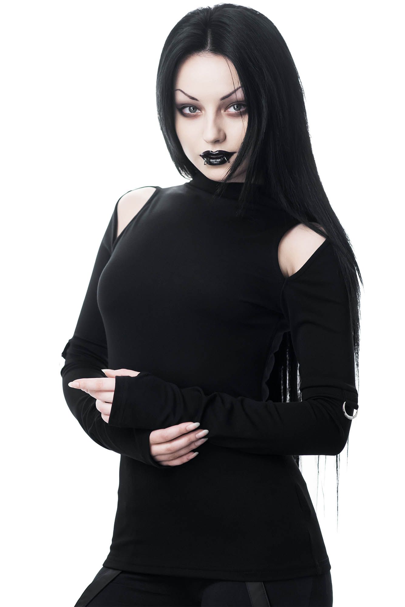 Nebula Long Sleeve Top Resurrect sold by Killstar product image thumbnail 2