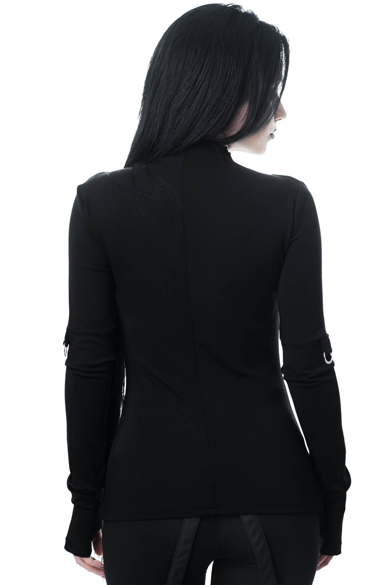 Nebula Long Sleeve Top Resurrect sold by Killstar product image thumbnail 3
