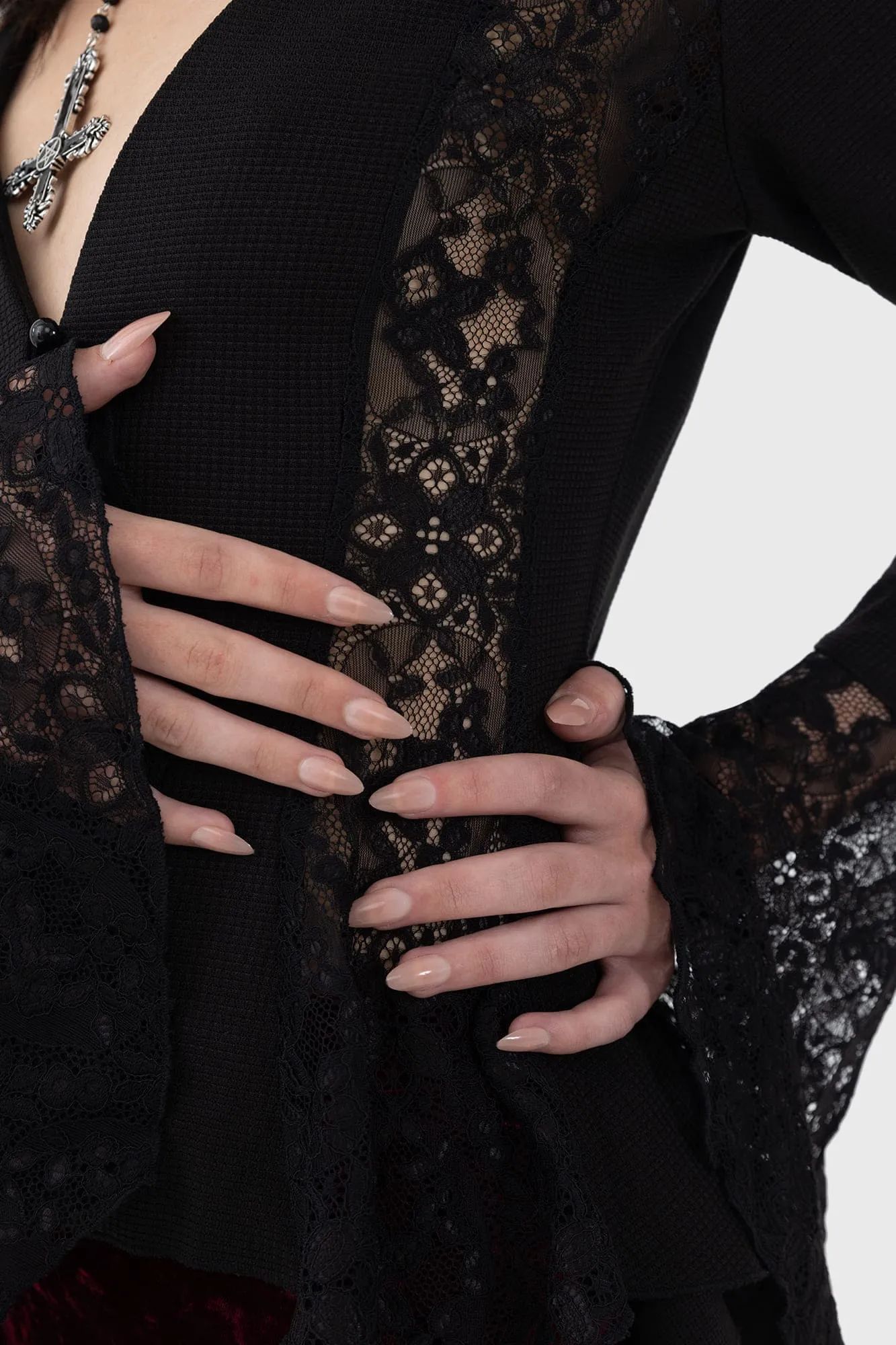 Lull Blouse sold by Killstar product image thumbnail 2