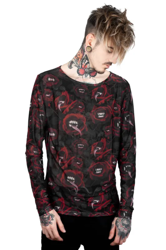 Levi Mesh Top - Resurrect sold by Killstar