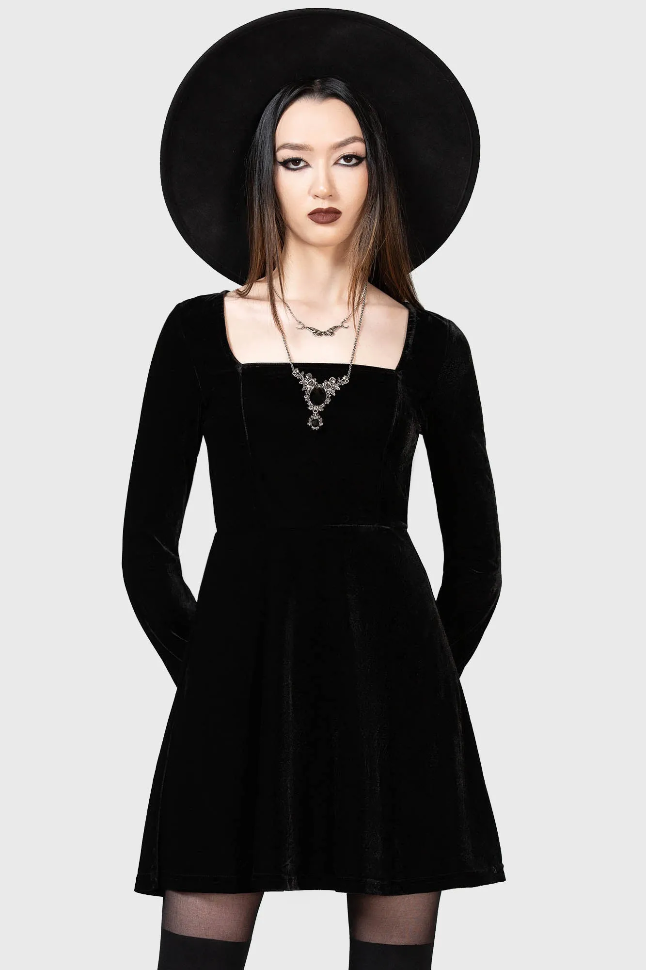 Archaic Dress - Resurrect sold by Killstar product image thumbnail 5