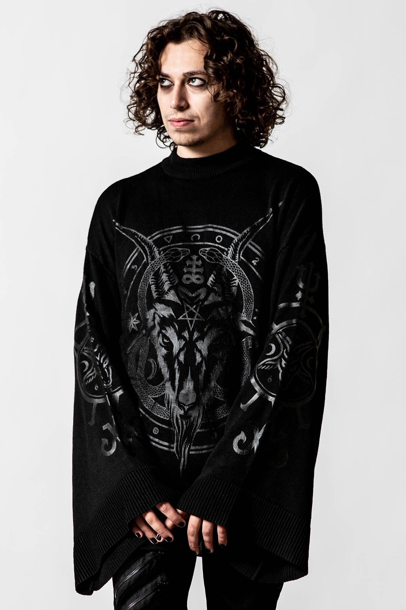 Revelation Knit Sweater Resurrect sold by Killstar product image thumbnail 4