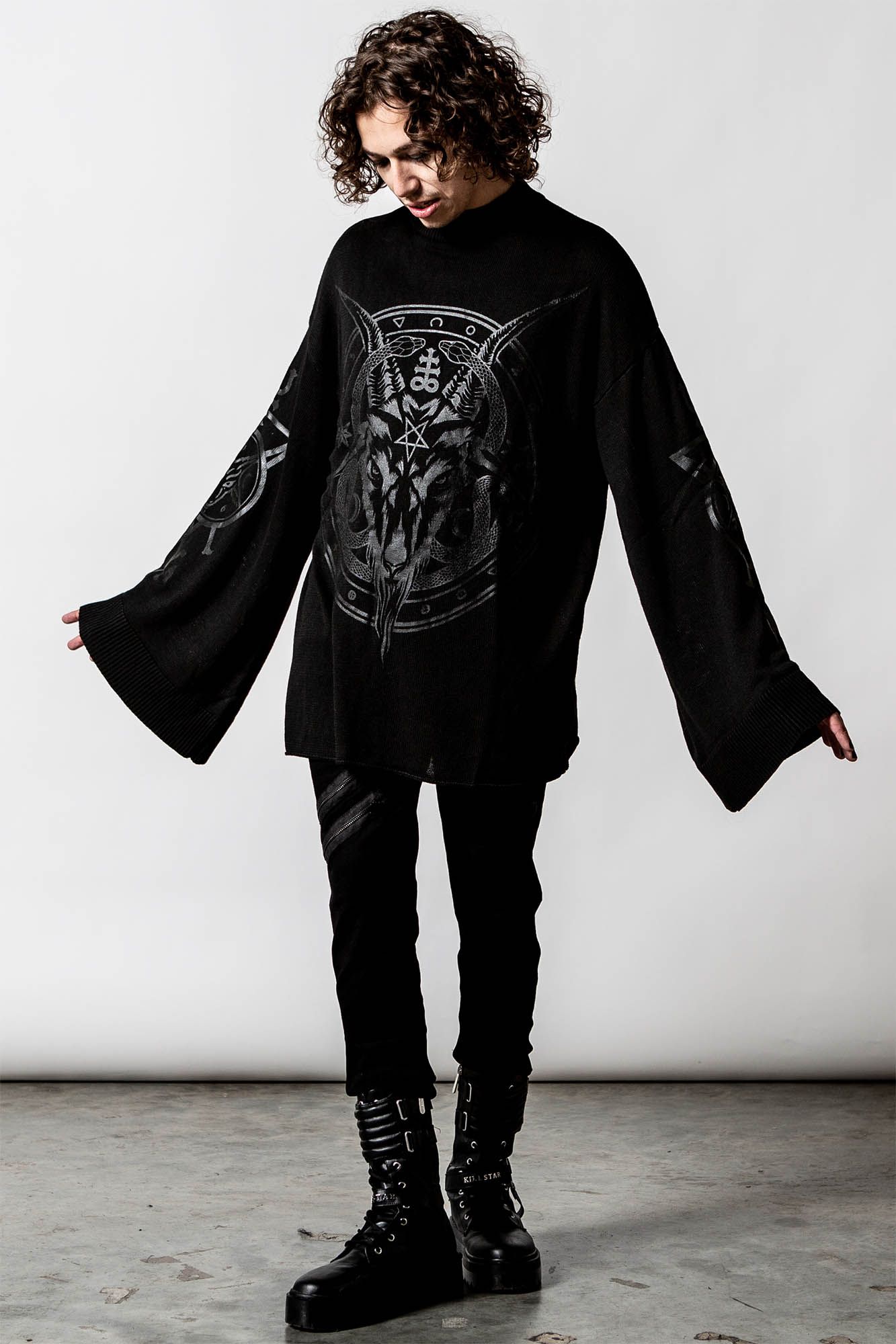Revelation Knit Sweater Resurrect sold by Killstar product image thumbnail 5